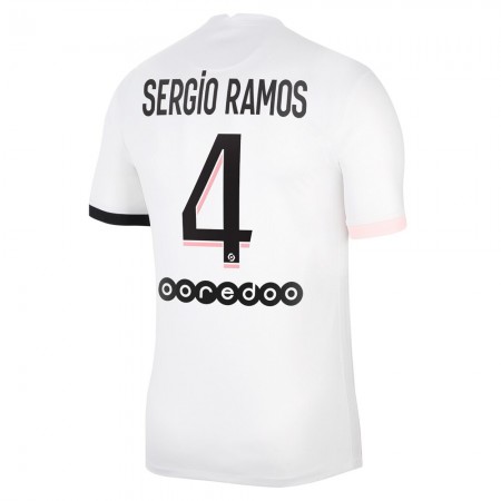 Fußballtrikots Paris Saint-Germain Sergio Ramos 4 2021-2022 Kurzarm Auswärts-trikot kaufen